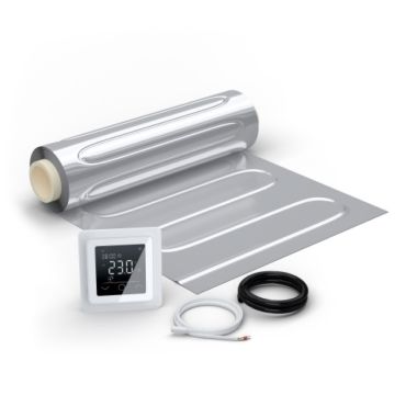 Alu Heizmatten Set AluPRO-80 mit Thermostat TP 750 Touch weiß