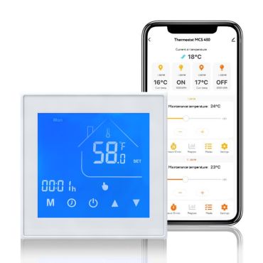 Thermostat MCS 450 WIFI Touch weiß